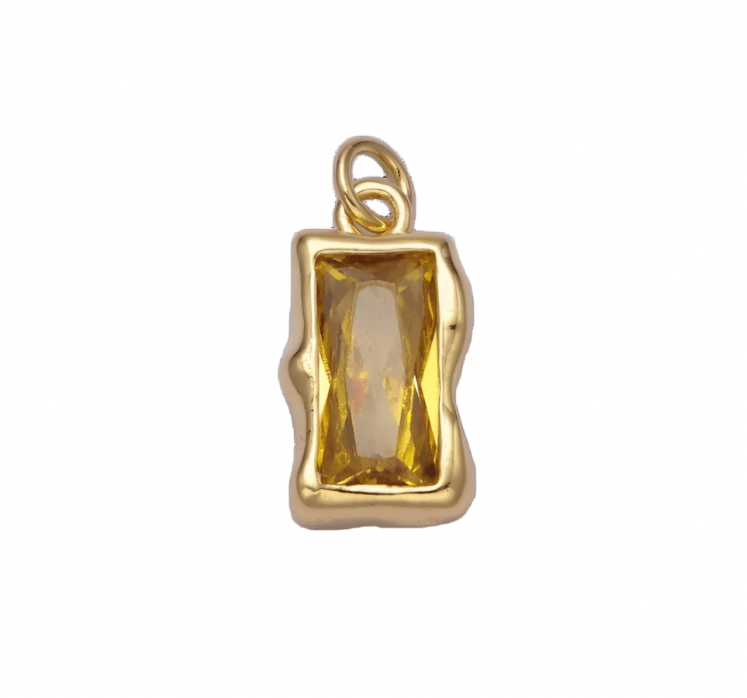 Citrine November Birthstone pendant