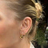 Noma teardrop earrings in vermeil gold 