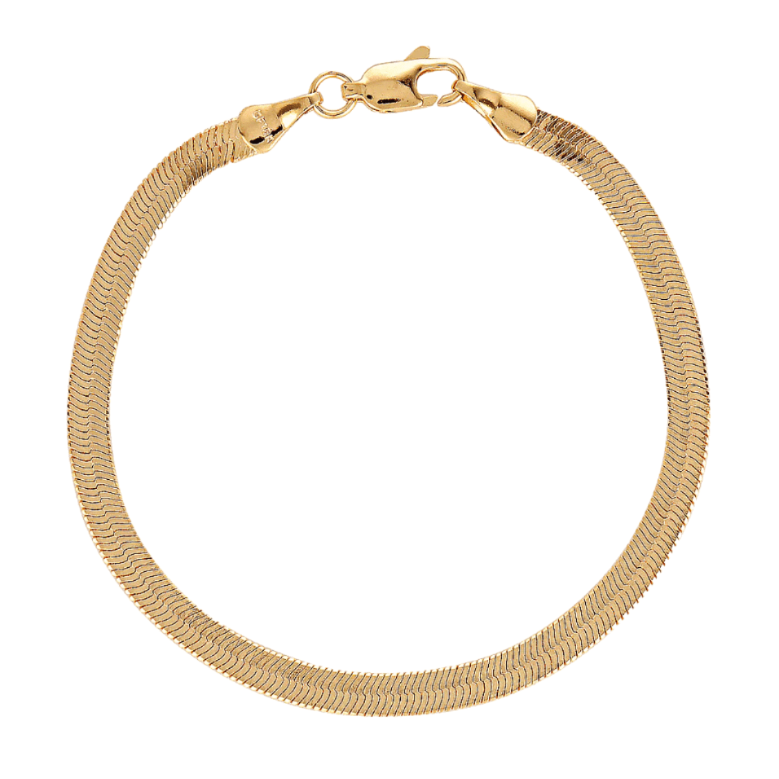 gold filled snake bracelet