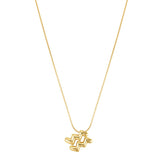 Zodiac necklace in gold