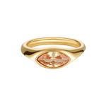 The Veuve Ring in Champagne colour