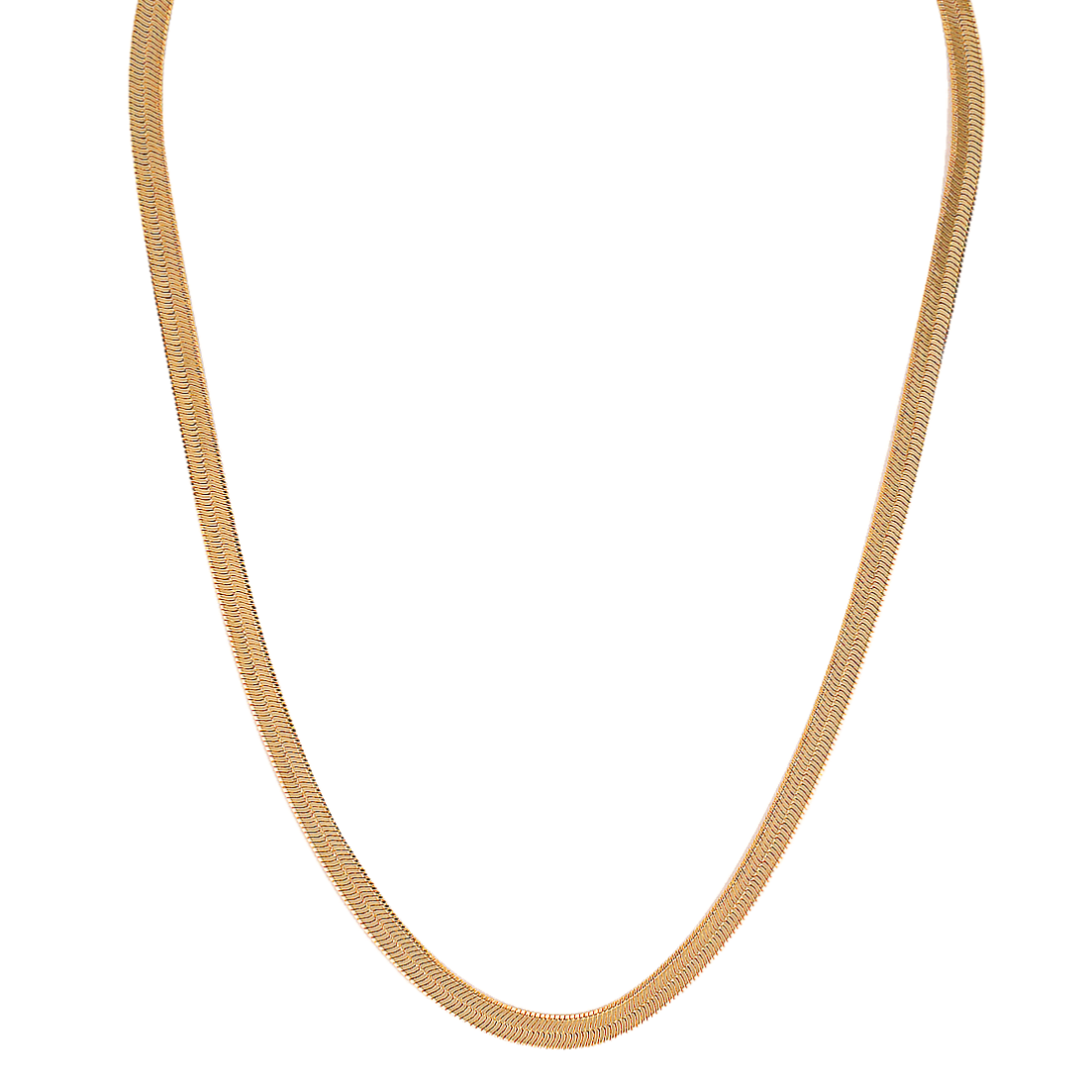 gold filled snake chain necklace
